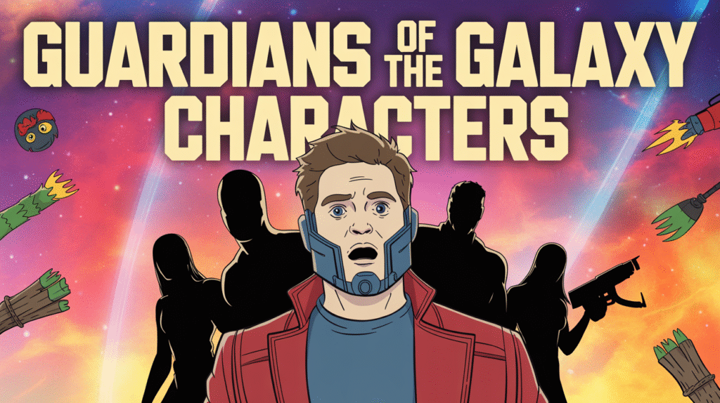 guardians of the galaxy characters